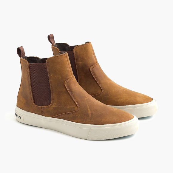J. Crew Other - New JCREW X SeaVees Mens Coronado Boots Coco Brown